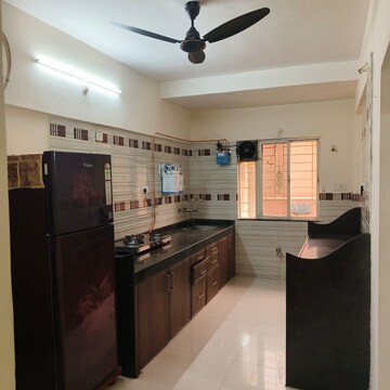 Kitchen in 2 BHK Apartment at GK Rose Icon, Pimple Saudagar – for Rent