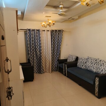 Living Room in 2 BHK Apartment at GK Rose Icon, Pimple Saudagar – for Rent