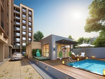 3 BHK Apartment – Exterior View View at Gotri - for Sale
