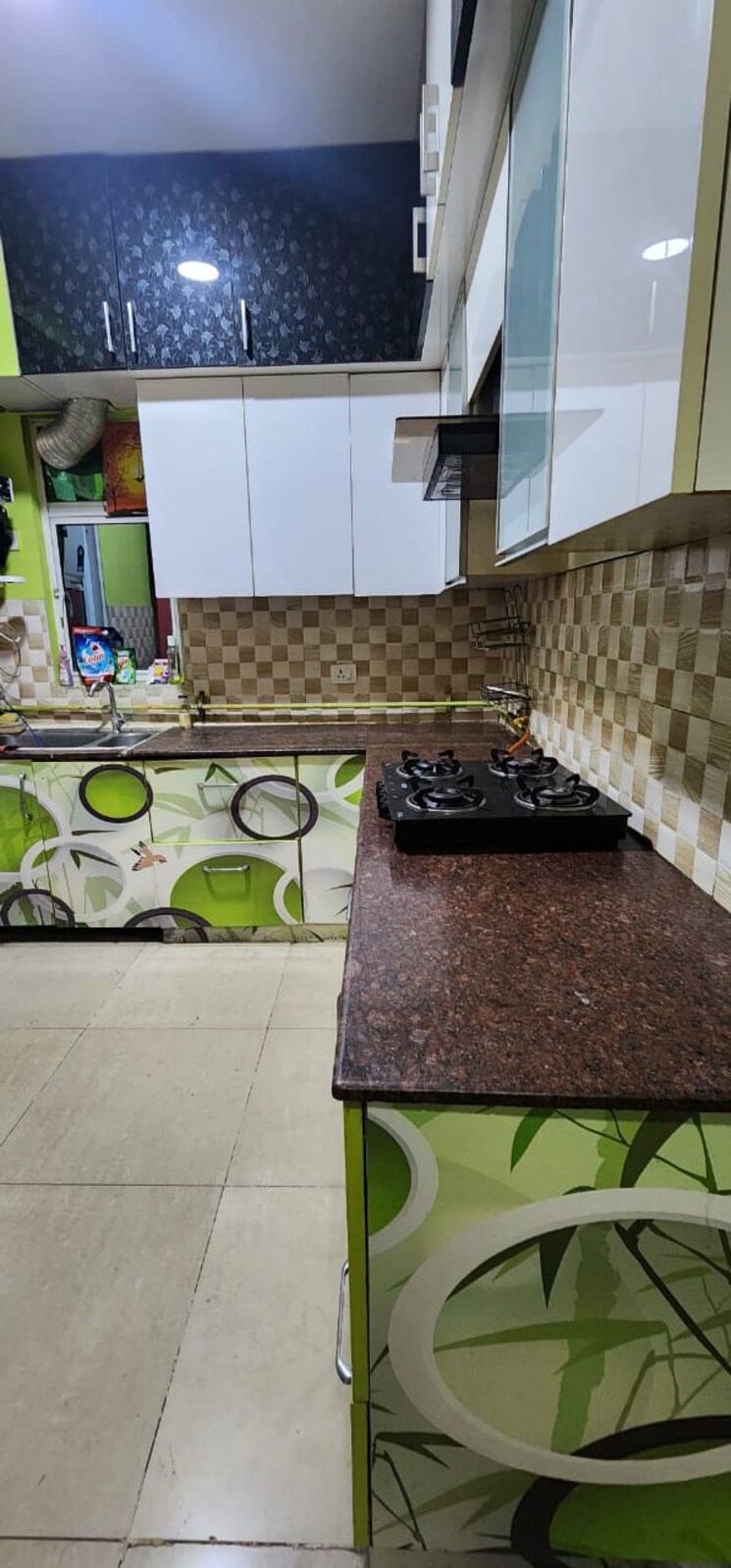 Kitchen, gaur-city-2-11th-avenue 3 Bedroom 1385 Sq.Ft. Apartment In Sector 16c Greater Noida Greater Noida 9037273