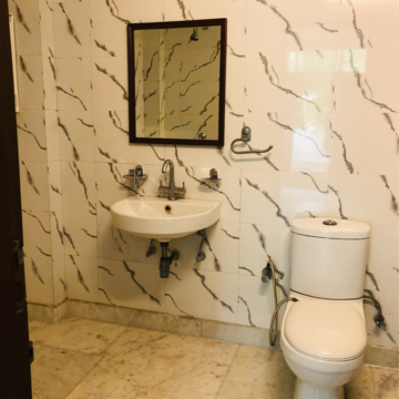 Bathroom in 3.5 BHK Villa at Sector 23 – for Rent