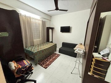 Living Room in 3 BHK Apartment at L&T Raintree Boulevard, Hebbal – for Rent