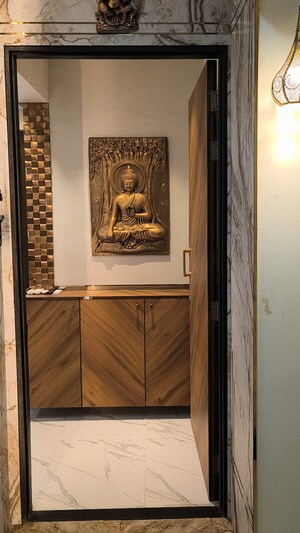 Kitchen in 2 BHK Apartment at Raymond Ten X Habitat, Pokhran Road No Two – for Sale