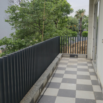 Balcony in 2.5 BHK Builder Floor at Smart World Gems, Sector 89 – for Rent