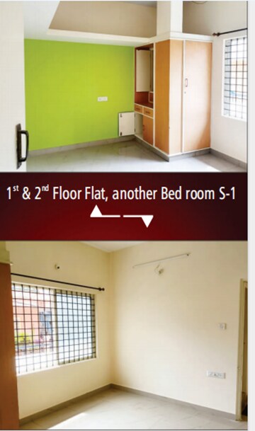 Bedroom in 6+ BHK Independent House at Rt Nagar – for Sale
