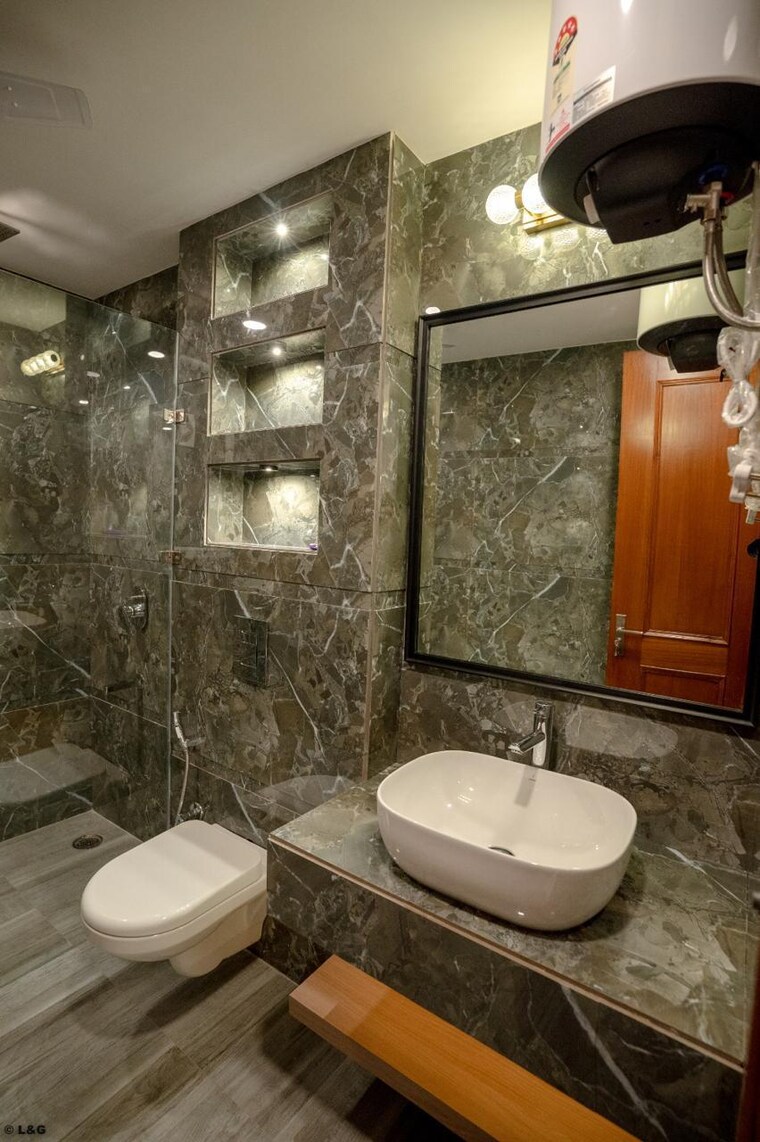 Attached Bathroom, suncity-essel-tower 2 Bedroom 1342 Sq.Ft. Apartment In Sector 28 Gurgaon 9037340
