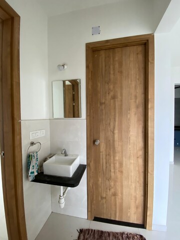 Bathroom in 2 BHK Apartment at Rama Fusion Towers, Hinjewadi – for Rent