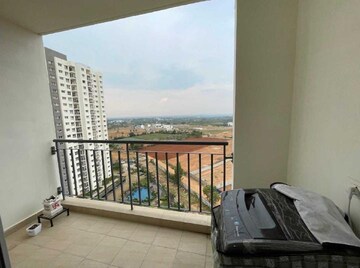 Balcony in 4 BHK Apartment at L&T Raintree Boulevard, Hebbal – for Rent