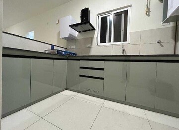 Kitchen in 4 BHK Apartment at L&T Raintree Boulevard, Hebbal – for Rent