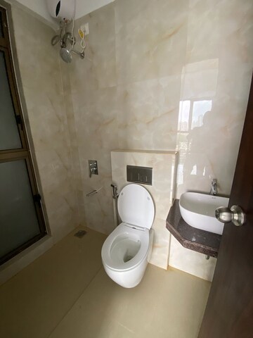 Bathroom in 2 BHK Apartment at Raymond Ten X Habitat, Pokhran Road No Two – for Rent