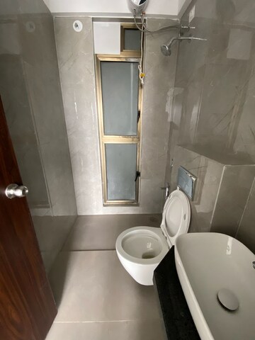 Bathroom in 2 BHK Apartment at Raymond Ten X Habitat, Pokhran Road No Two – for Rent
