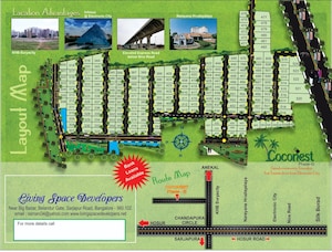  Plot – Exterior View View at JR Coco Nest, Marsur - for Sale