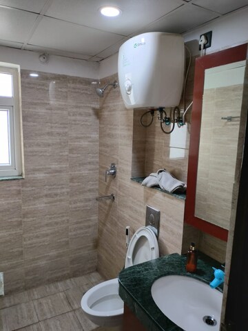 Bathroom in 3 BHK Apartment at BPTP Discovery Park, Sector 80 – for Rent