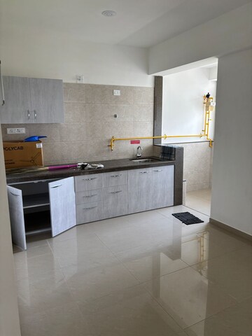 Kitchen in 3 BHK Apartment at Goyal Orchid Valley, Shela – for Rent