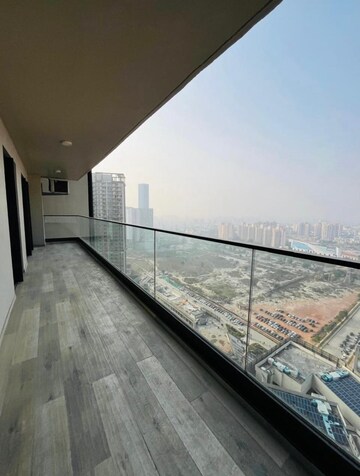 Balcony in 3 BHK Apartment at Tulip White, Sector 69 – for Rent