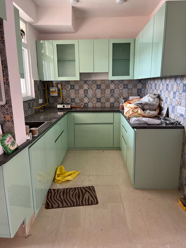 Kitchen, sector 4 dwarka 3 Bedroom 1500 Sq.Ft. Apartment In Sector 4 Dwarka Delhi 9037454