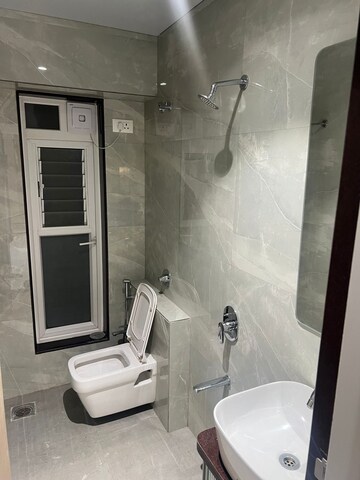 Bathroom in 2 BHK Apartment at Mulund East – for Rent