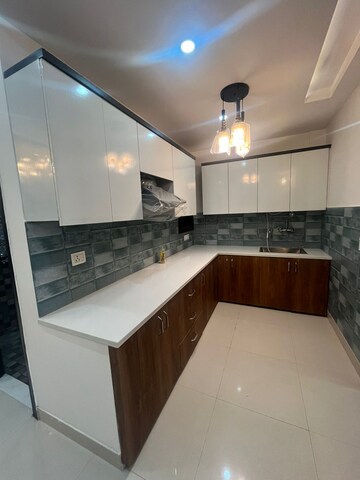 Kitchen in 3 BHK Apartment at Najafgarh – for Rent