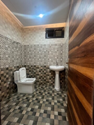 Bathroom in 3 BHK Apartment at Najafgarh – for Rent