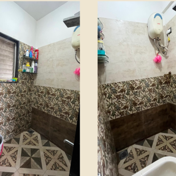 Washroom in 1 BHK Apartment at Shraddha Evoque, Sonapur – for Sale