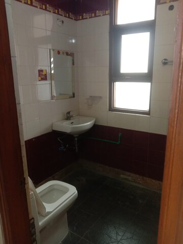 Bathroom in 3 BHK Apartment at Sector 18 Dwarka – for Rent