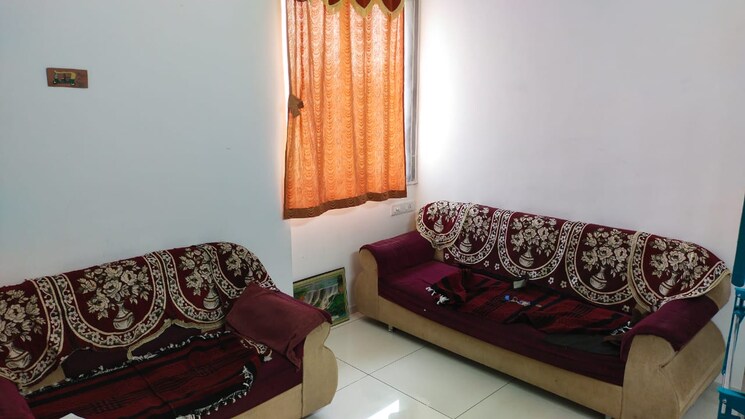 Living Room, saanvi-nirman-celesta 3 Bedroom 1250 Sq.Ft. Apartment In Ghuma Ahmedabad 9037520