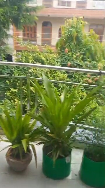 Balcony in 3 BHK Villa at Raja Garden, Sector 19 – for Rent