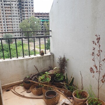 Balcony in 1 BHK Apartment at Swastik Sanskruti, Ravet – for Rent