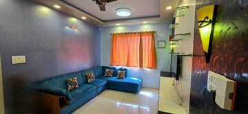 Living Room in 2 BHK Apartment at Sunrise Afshan Apartments, Benson Town – for Rent