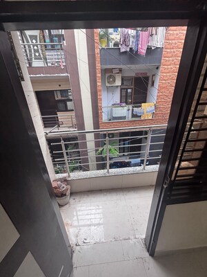 Balcony in 1.5 BHK Builder Floor at Mansa Ram Park – for Sale