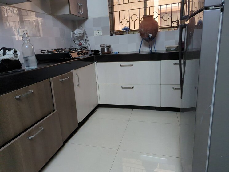 Kitchen, my-home-navadweepa 2 Bedroom 1300 Sq.Ft. Apartment In Madhapur Hyderabad 9037614