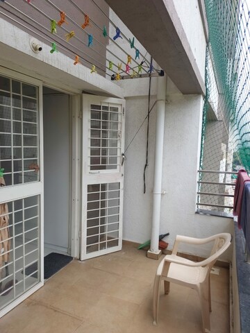 Staircase in 2 BHK Apartment at Urban Skyline Phase 1, Ravet – for Rent