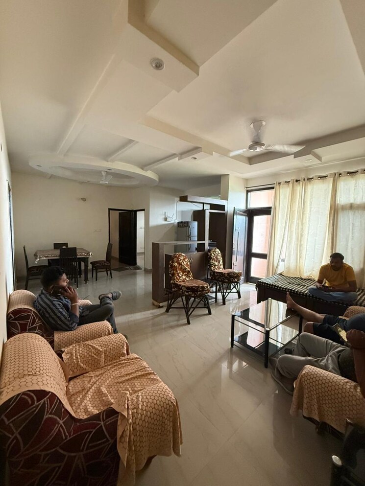 Living Room, balaji-chandigarh-royale-city 2 Bedroom 1450 Sq.Ft. Builder Floor In Lohgarh Zirakpur 9037755