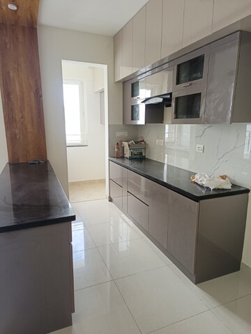 Kitchen in 3 BHK Apartment at Puravankara Purva Zenium, Hosahalli – for Rent