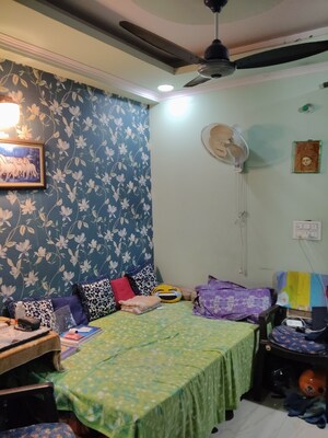 Living Room in 2 BHK Apartment at Rattan Apartment, Khanpur – for Sale