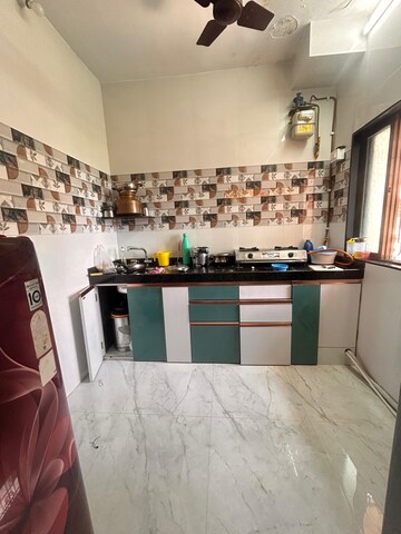 Kitchen in 1 BHK Apartment at Sankalp Sahanivas, Goregaon East – for Rent