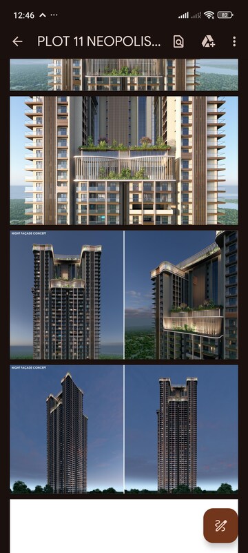 3 BHK Apartment – Exterior View View at Kokapet - for Sale