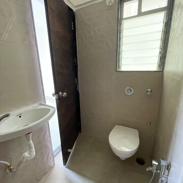 Bathroom in 1 BHK Apartment at Tapovan Apartment Malad East, Pathan Wadi – for Rent
