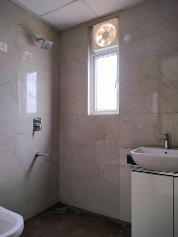 Bathroom in 2.5 BHK Builder Floor at Smart World Gems, Sector 89 – for Rent