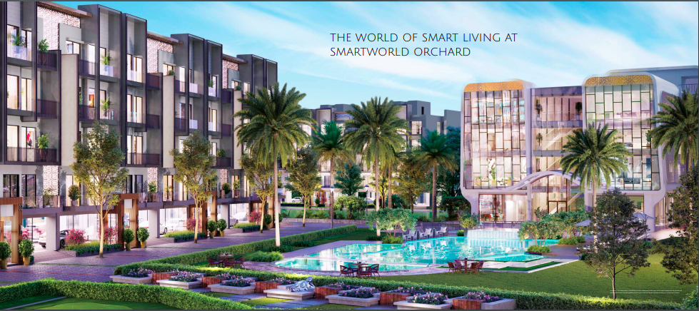 2 BHK + Pooja Room Apartment For Sale in Smart World Orchard