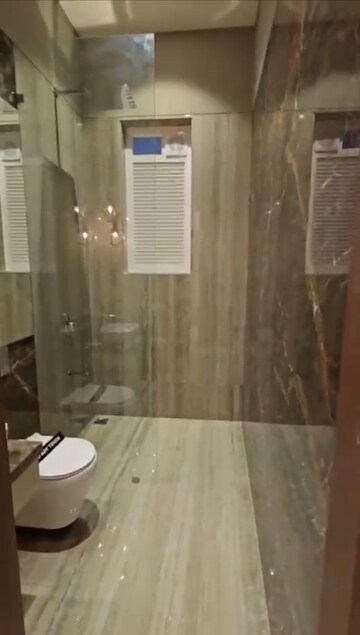Bathroom in 3 BHK Apartment at Ruparel Stardom, Malad West – for Sale