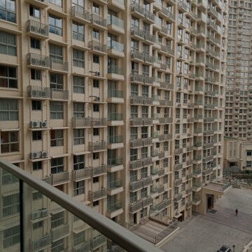 Balcony in 3 BHK Apartment at Hiranandani Highland, Powai – for Rent