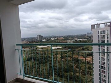Balcony in 2 BHK Apartment at Brigade Cornerstone Utopia Serene, Varthur – for Rent