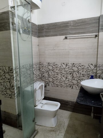 Bathroom in 3 BHK Builder Floor at Vipul World Floors, Sector 48 – for Rent