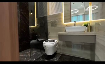 Bathroom in 2 BHK Apartment at Ruparel Stardom, Malad West – for Sale