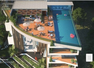 Balcony in 3 BHK Apartment at Financial District – for Sale