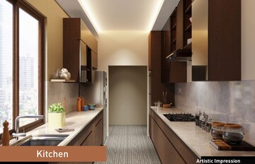 Kitchen in 6 BHK Apartment at Baf Na Siddhgiri, Dadar East – for Sale