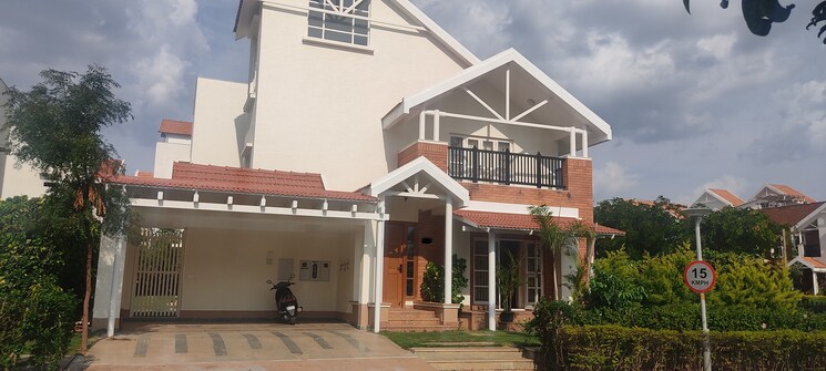 Exterior View, prestige-augusta-golf-village 4 Bedroom 4300 Sq.Ft. Villa In Kothanur Bangalore 9038080