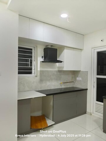 Kitchen in 2.5 BHK Apartment at Aparna Sarovar Zicon, Nallagandla – for Rent