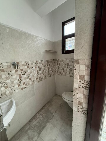 Bathroom in 3 BHK Builder Floor at Ambala Highway – for Sale